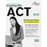 cracking the act with dvd 2013 edition college test preparation