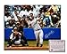 Edgar Martinez Seattle Mariners MLB Hand Signed 16x20 Photograph Away Jersey vs Yankees