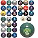 Seattle Sonics NBA Billiard Balls