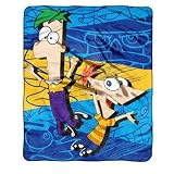 Phineas and Ferb Plush Throw