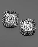 51ec0fmnY4L. SL160  14k White Gold Black & White Diamond Earrings (2 1/3 ct. t.w.)