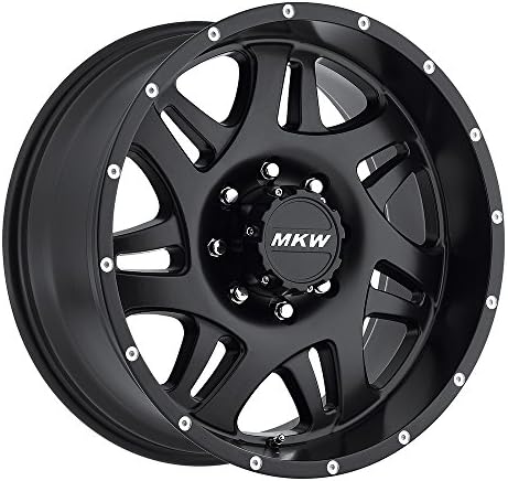 MKW Offroad M91 Wheel with Satin Black Finish (18x9"/8x165mm)
