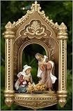 Fontanini Holy Family in Arch Nativity Christmas Ornament #56205