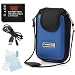 EZOPower EN-EL19 Replacement Battery + Blue/Black Compact Case + LCD Screen Protector + USB Cable for Nikon COOLPIX S3500, S5200, S6500, S4200, S6400, S4300 Digital Camera
