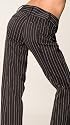 Nanette Lepore Black Stray Cat Trousers