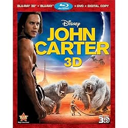 John Carter (Four-Disc Combo: Blu-ray 3D/Blu-ray/DVD + Digital Copy)