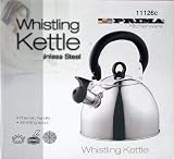 2.5L Stainless Steel Lightweight Whistling Kettle Silver For Gas Electric Hobs