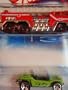 Hot Wheels 5 Alarm Fire Truck - Meyers Manx Dune Buggy Green With Flames Scale 1:64