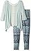 Beautees Girls' Big 2 Pc. Textured Solid Knit Legging Set