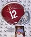Joe Namath Autographed/Hand Signed Alabama Crimson Tide Authentic Full Size Proline Football Helmet with 