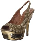 Pleaser Womens Deluxe-654RS/BZS Slingback Sandal Sandals