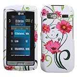 Lovely Flower SnapOn Phone Cover Protector Case for LG Vu Plus GR700 AT&T
