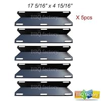 93041(5-pack) Charmglow Permasteel Gas Grill Heat Plate Porcelain Steel Heat Shield