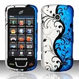 For Stright Talk Tracfone Net 10 Samsung T528g Accessory - Blue Vine Design ....