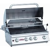 Bull Angus 4-burner Stainless Steel Built-in Propane Gas Grill