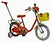 オークス 幼児車 14インチ 押手棒・ブザー付 アンパンマン