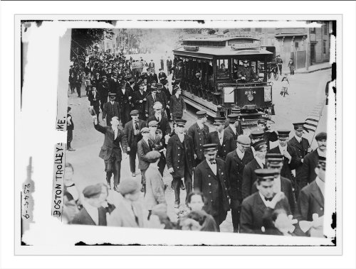 Newswire Photo (XL): Boston Trolley Strike