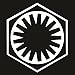 Star Wars - First Order Die Cut Premium Vinyl Decal - White 4
