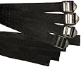 Impacto METSTRAP Metstrap Web Straps for Metguard, Black