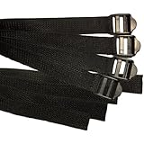 Impacto METSTRAP Metstrap Web Straps for Metguard, Black