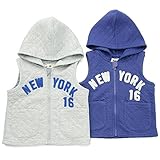 【アウトレット】Bobson ベスト (80～130cm) キムラタンの子供服 グレー 100 ( 77197x77697-153 )