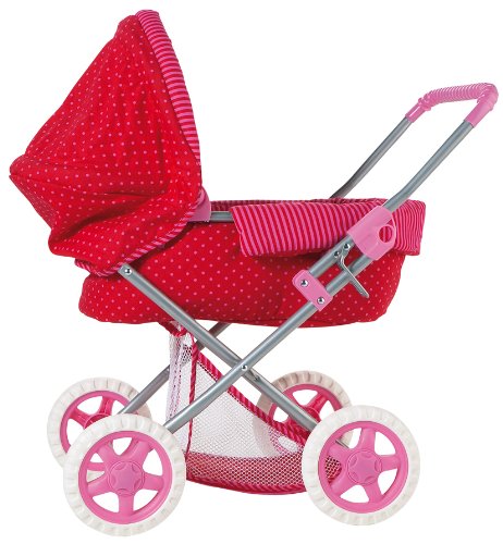 Corolle Nursery Red and Fuchsia Carriage