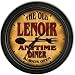 Lenoir 's Family Diner Black Cascading Pub Style Wall Clock