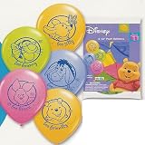 Winnie the Pooh Party Balloons (6 Count)