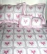 Miniature Heart Chenille Look Bed Spread by Lindee's Little Linens
