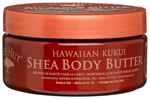 Tree Hut Shea Body Butter, Hawaiian Kukui, 7-Ounce Jars (Pack of 3)