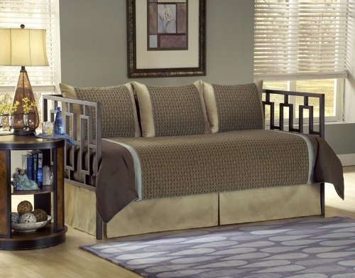 5pc Southern Textiles Stockton Daybed Ensemble Comforter Bedding Set