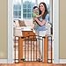 Summer Infant Wood and Metal Walk-Thru Gate, Brown/Black