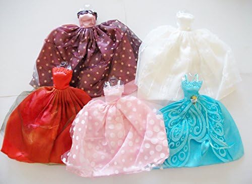 5 Dresses Gowns for Barbie ~Fairy Tail Princess Collection~ #7
