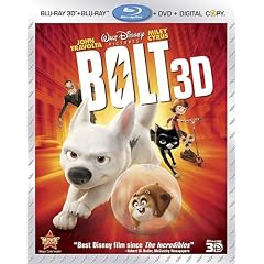 Bolt 3D - 4-Disc BD Combo Pack (3D BD+BD+DVD & Digital Copy) [Blu-ray]