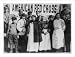 Historic Print (L): A group of refugees at Proti Island, Constantinople, with American Red Cross nurse who l