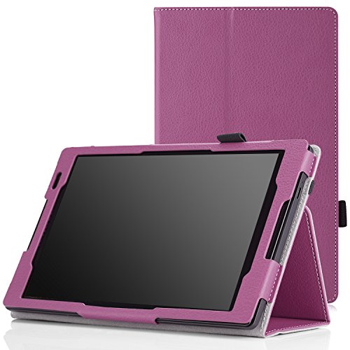 MoKo Lenovo Tab S8-50 Case - Slim Folding Cover Case for Lenovo Tab S8-50 8 inch Android 4.4 Tablet, PURPLE