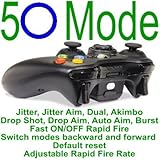 50 Mode Xbox 360 Modded Rapid Fire Controller for Mw2 Black Ops