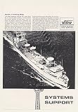 1968 USNS Redstone Apollo Tracking Ship Vitro Systems Support Print Ad (45095) Picture