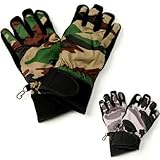 Urban Boundaries Youth Adventure Camouflage Ski / Sport Glove (Fits Sizes 8 - 16)
