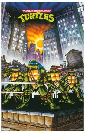 Teenage Mutant Ninja Turtles Highrise Hero 11x17 Poster