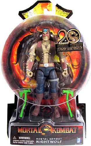 Nightwolf Mortal Kombat 9 6-Inch Action Figure by Jazwares