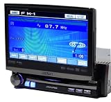 Alpine IVA-D106 1-DIN DVD/CD/MP3/WMA/DivX Receiver/AV Head Unit (Black)