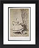 Framed Prints of Girl a Desk 1860S from Mary Evans