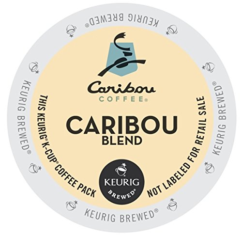 Caribou Coffee, Caribou Blend, K-Cup Portion Pack for Keurig K-Cup Brewers (Pack of 80)
