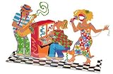 New Orleans Jazz Scene - by Dan Shamir ( 13x9