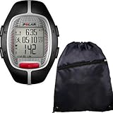 Polar RS-300XBK Heart Rate Monitor - Black with FREE Polar Cinch Bag
