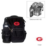 Georgia Bulldogs NCAA Turismo Bag (Black) (Embroidered Logo)