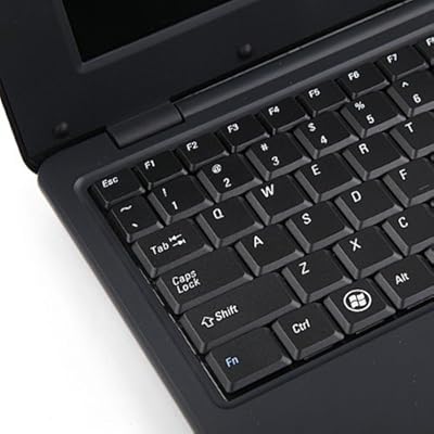 MTL1008 Notebook 1GB DDR3 4GB VIA WM8880 CPU 10 Inch Android 4.2 HD Screen Black by Unknown by Generic