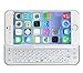 MXtechnic Slide-out Bluetooth Keyboard Protective Cover with Backlight for Apple iPhone 6 4.7 White