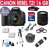 Canon Rebel T2i + Sigma 18-200mm Lens + 16 GB Memory
